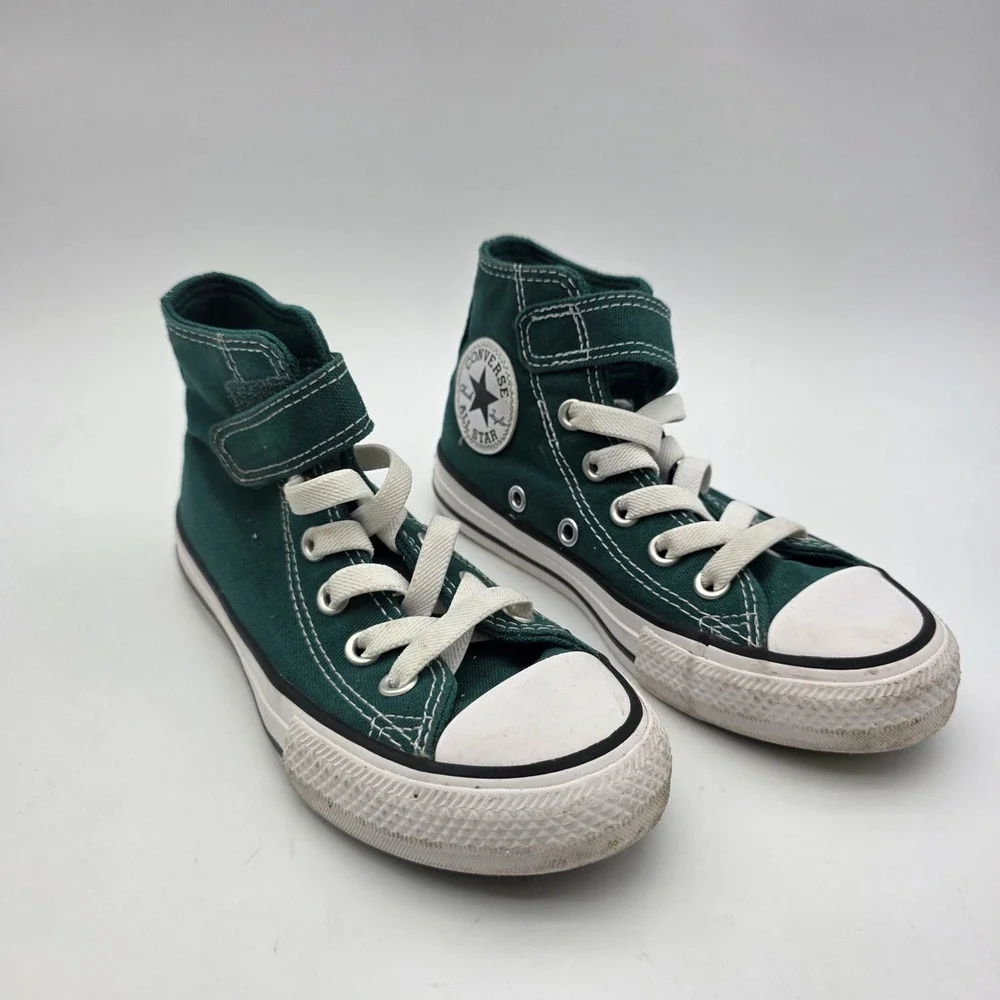 Converse Chuck Taylor All Star Kids High Top Sneaker Green Size 11